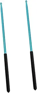 GREENADSCAPE 1 Pair Alloy Drumsticks for Percussion Instruments Durable Jazz Drum Sticks Lightweight and Comfortable for Snare Drums for Drummer Practice