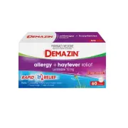 Demazin Allergy + Hayfever Relief Loratadine 10mg Tab X 60