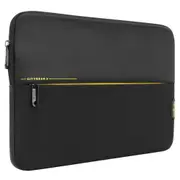 Targus CityGear Laptop Sleeve for 14" Notebook / Macbook - Black - Zipped front pocket for storage - Suitable for Business [TSS931GL]