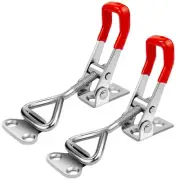2 Pack Toggle Latch Clamp 4001 Adjustable 304 Stainless Steel Toggle Hasp Lat...
