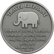 Travel Turtle Coin, Engraved Poem Double-Sided Marine Animal, Collectible Keepsake For Travellers, Graduation Memento, Birthday Wildlife And Fans