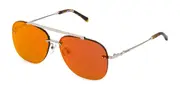 Zadig & Voltaire SZV277 579R Men's Sunglasses Silver Size 60
