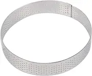 BRIGHTFUFU 10cm Round Cookie Cutter Stainless Steel Cake Mold Baking and Pastry Tool Cookie Cutter Mousse Cake
