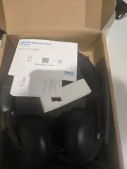Dell WL3024 Wireless Headset -Noise Cancellation Microphone, Boom mic - Black