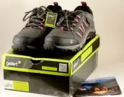 Gelert Low Waterproof Ladies Hiking Shoes Charcoal US Size 6.5, New In Box