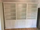 "Murray" Integrated Wall Unit Bookshelf Storage Cabinet