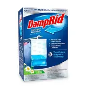 Damp Rid 3 Pack Hanging Closet Moisture Absorber, Fragrance Free - 15.4 oz