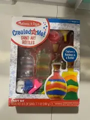 Melissa&Doug Created By Me Sand Art Bottles Craft Kit With Rainbow-Colored Sand