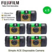 Fujifilm Disposable Film Camera - 27 Exposures, 400 Degrees, Single Use, 1-5 PCS