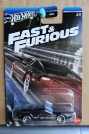 Hot Wheels - DE TOMASO PANTERA [BLACK] NEAR MINT VHTF CARD GOOD FAST AND FURIOUS
