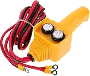 Replacement Winch Control Handle Wireless Remote Switch for Electric Winch Multi-voltage (12v/24v) Plastic Parts Easy Handling Safe Operation