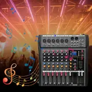 Multi-Channel Mixing Console Bluetooth Live Studio Audio DJ Sound Mixer Board