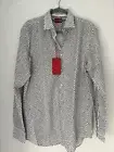 HUGO BOSS RED TAG Koey Multi NEW Men's Slim Fit CASUAL SHIRT Sz US 16