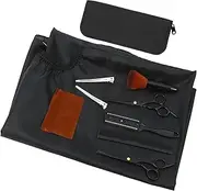 Beatifufu 1Set Professional Hairdressing Scissors Durable Hair Cutting Kit with Combs and Barber Cape Ergonomic Design for Easy Styling and Versatile Use