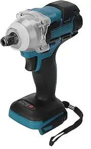 Labymos 1/2" Cordl Impact Wrench Driver 1280W Brushl tle Gun with 7 Sockets 2Bateries 1 Charger for 18V Battery
