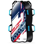 Sunlite Sports Captain Ice Racer Foldable Snow Sled Ultra Portable Strong and