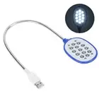 LED Notebook Lamp Flexible Desk Night Light Eye Notebook USB Reading Lamp Fit