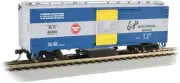 Bachmann Missouri Pacific Track Cleaning Boxcar - Silver Series - HO Scale