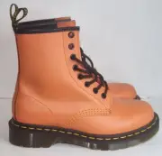 Dr. Martens Women's 1460 Patent Lace Up Boot - Coral Lucido NWB