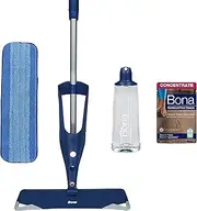 Bona Premium Spray Mop with Bona Hardwood Floor Cleaner Concentrate