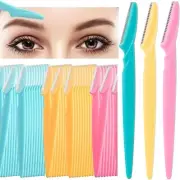 60 Eyebrow Razors/Shapers-Peach Fuzz Hair Removal Razors- Exfoliating Skin Tool-
