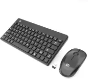 Small Wireless Keyboard and Mouse, Portable Keyboard and Mouse for Laptop/Pc