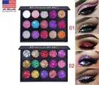 15-Color Matte & Shimmer Eyeshadow Palette – Glitter Eye Shadow Makeup Kit