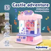 Mini Toy Claw Machine Arcade Prize Game Fun Catch Grabber Children Toy Pink