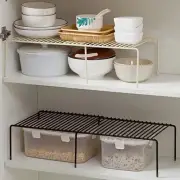 Shoe Storage Rack Desktop Storage Holder Adjustable Cupboard Shelf Spice Racks