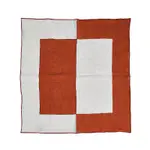 Misette Bauhaus Embroidered Linen Napkins, Set of 4