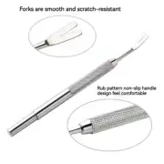 Pet Tick Remover Tool Stainless Steel Fleas Lice Tweezers Clip Set for Cat Dog