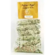 AzureGreen RS6WS 4 in. Sage Smudge Stick in White - 6 Packs