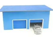 Scale 1:43 Diorama car garage Auto service Diorama model kit Display decoration