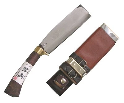 KANENORI Edauchi Hatchet NATA Machete 180mm Single edge Chopper C-21 JAPAN