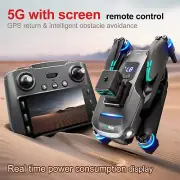 2025 S159 Drone With 4K HD Dual Camera WiFi FPV Foldable Quadcopter 2 Battery TD