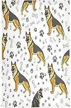 German Shepherds Poses Cute Dish Towels for Kitchen Drying, 28x18 Inch Decorative Camper Kitchen Towels