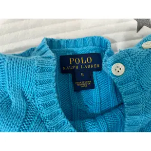 Polo Ralph Lauren 女童經典麻花針織毛衣