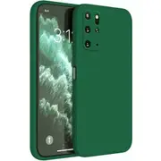 MCC For Samsung Galaxy S20+ Plus Soft Liquid Silicone Shockproof Case Cover G985 [Dark Green]