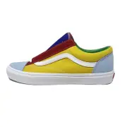 Vans Style 36 Sunshine Men's 7 Women's 8.5 Skate Shoes New Yellow Red Blue