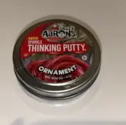 CRAZY AARON'S Mini Sparkle ORNAMENT Tin of Thinking Pty ~ New! Sealed! Made/USA