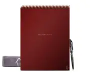 Rocketbook Flip Letter Sized Reusable Notebook - Scarlet Sky