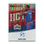 PANINI NBA 籃球卡 HOOPS 簽名卡 RC 洛杉磯 快艇 JAWUN EVANS #0228665