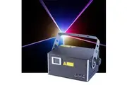 CR Laser Fine 7 RGB Full Color 1W Laser 20k Scanning Auto Sound DMX ILDA with keyboard for Event Laser DJ Disco Light