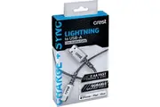 Crest Lightning To Usb-a Braided Cable 1.5m