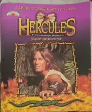 Hercules Landoll's Coloring Book "Eye of the beholder" Kevin Sorbo Vintage 1997