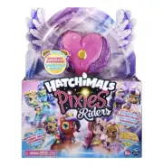 Hatchimals Pixies Riders, Crystal Charlotte Pixie and Draggle Glider...