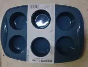 6 Cups Muffin Pan Cake Tray for Baking tools for kid and family Need Muffin Mold