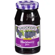 Smucker's Seedless Blackberry Jam, 12 Ounces, 12 Jars Per Case