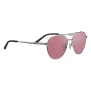 Serengetti Rectangular Odell Matte Silver-Saturn Non Polarized Sedona, Multi,...