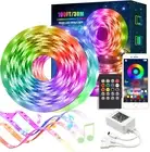 Led Strip Lights 100Ft, Smart Light Lights with Bluetooth and APP Control,Multic